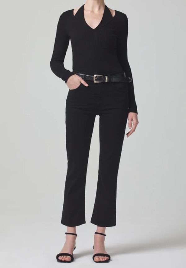 JEAN ISOLA CROPPED BOOT