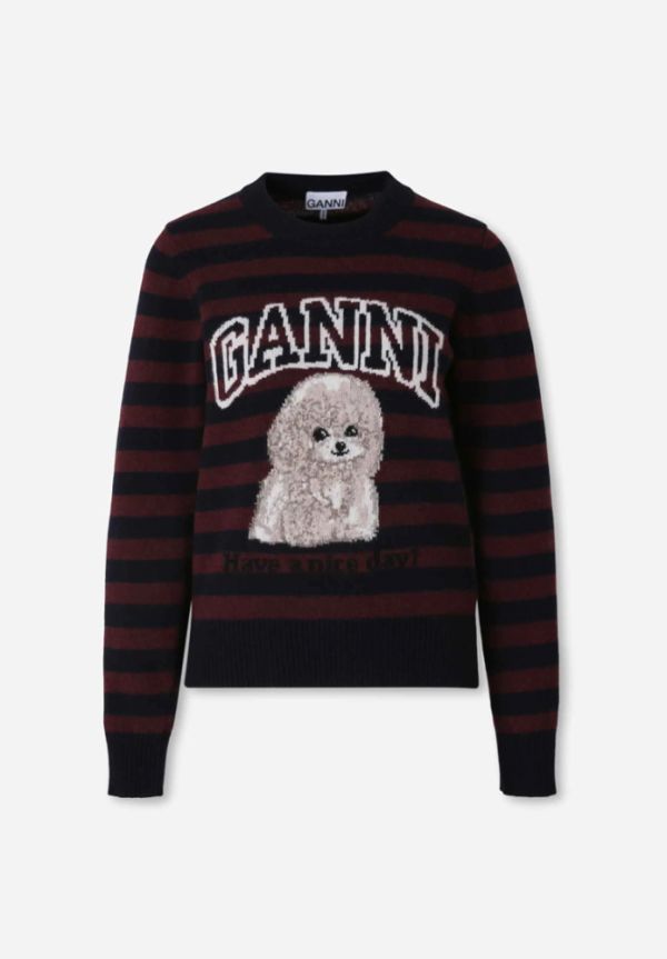 JERSEY GRAPHIC MIX POODLE K2567