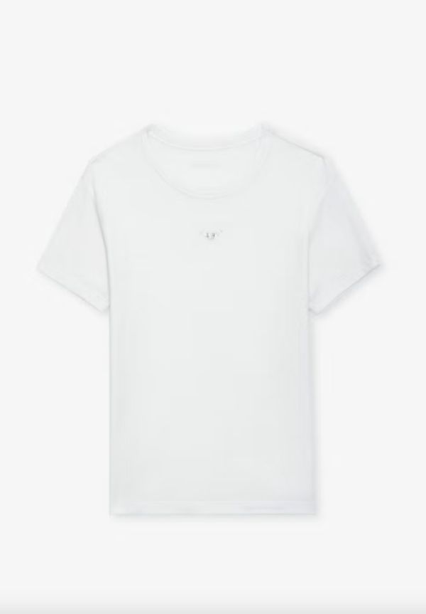 CAMISETA MARTA STRASS JWTS01669 W