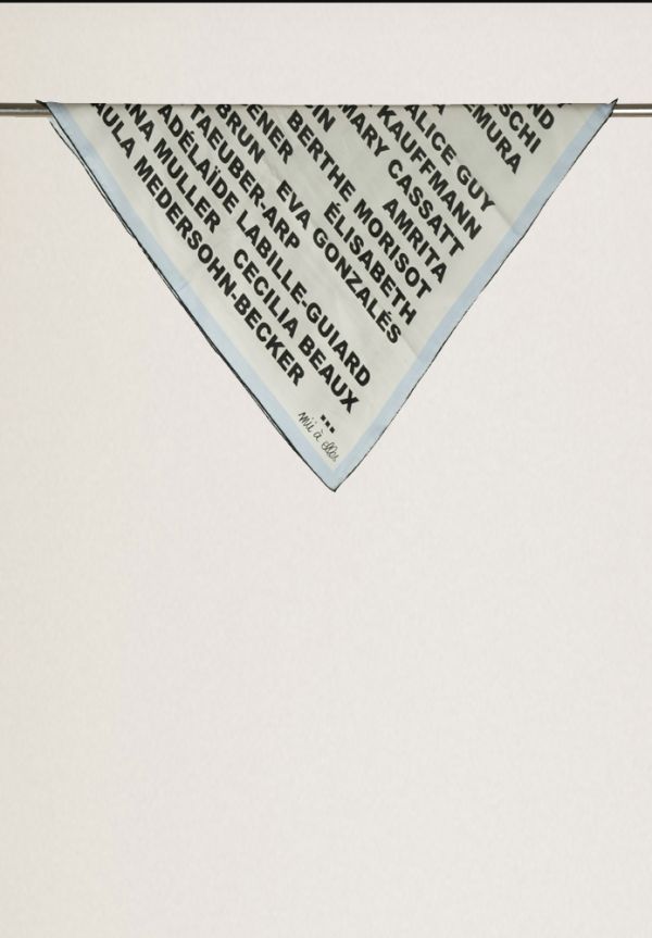 PAÑUELO LES NOMS D'ARTISTES PLACED SCREEN