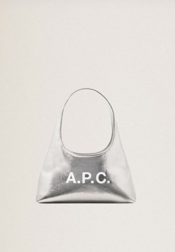 BOLSO BABY NINON SHOULDER DARK SILVER