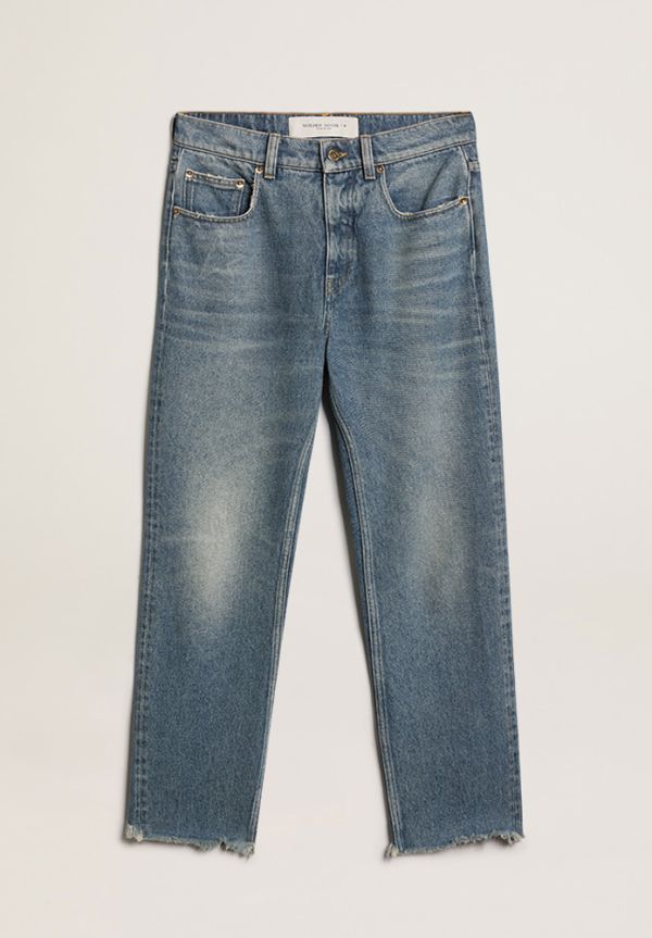 JEAN CROPPED STONE 50100