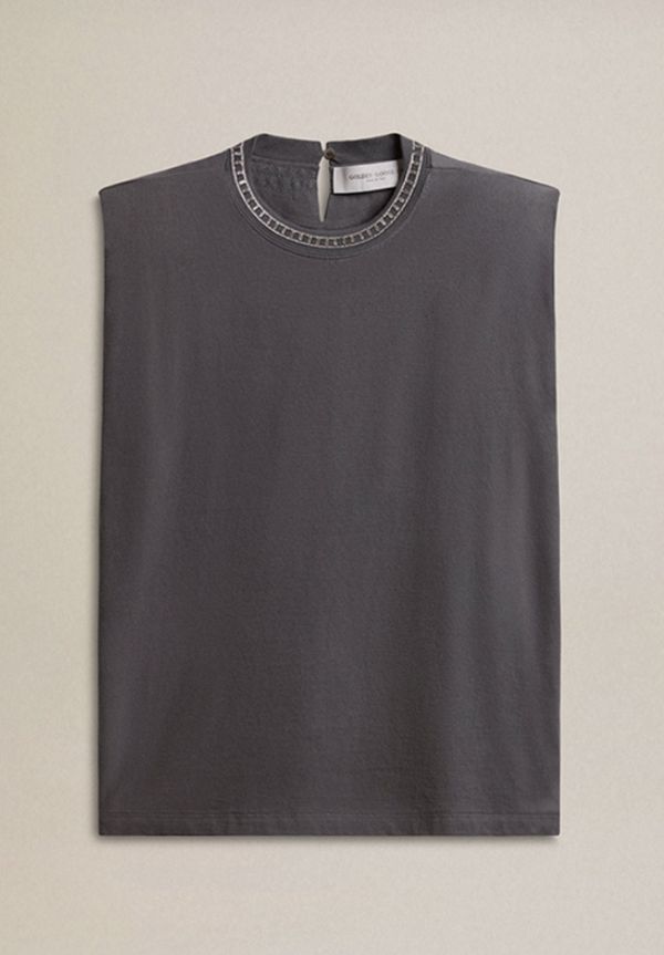 TOP SLEEVELESS PADDED