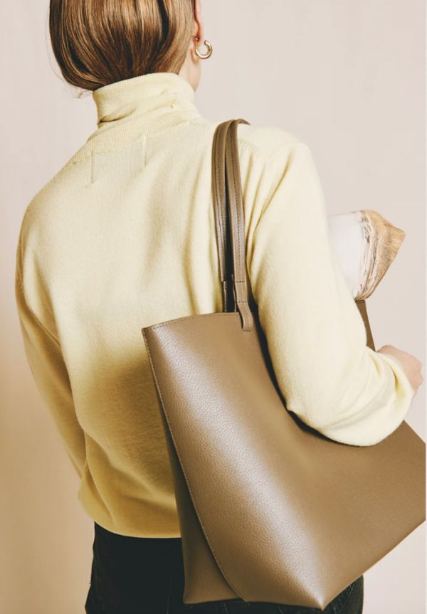 BOLSO TOTE ISAK L TAUPE