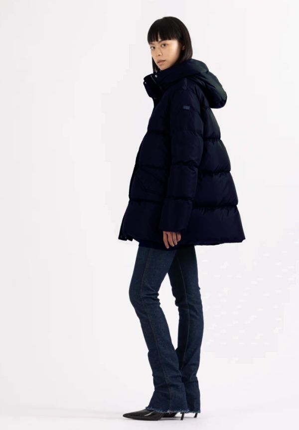 ABRIGO DOWN COAT DARK BLUE