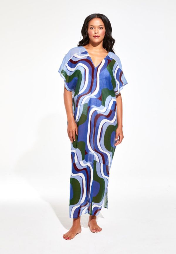 VESTIDO HYDRA SONGE BLEU