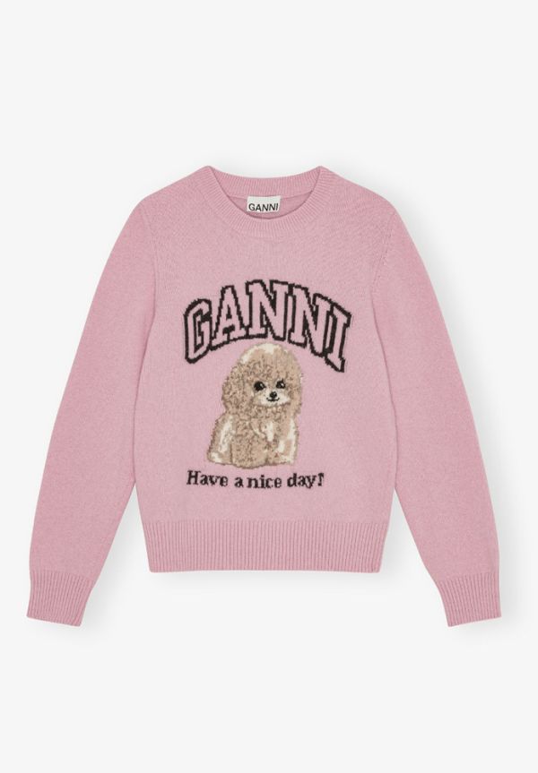 JERSEY GRAPHIC MIX POODLE K2499