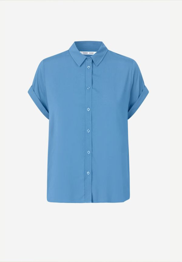 CAMISA MAJAN M/C BLUE JASPER