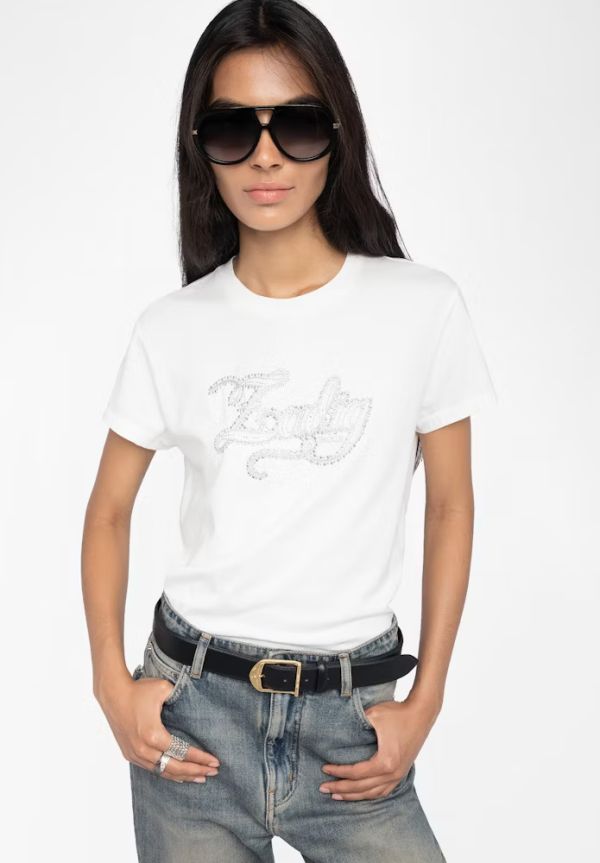 CAMISETA ZADIG INCRUSTRATION JWTS02835