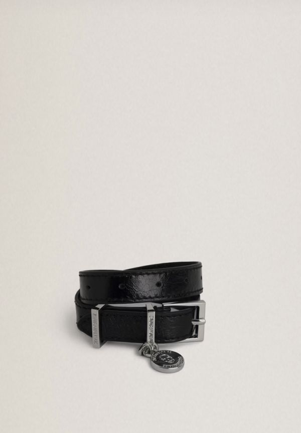 BRACELET SUNNY LEATHER TAG DBL OWJW01761