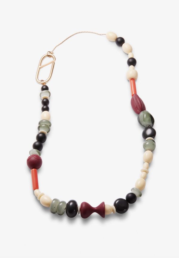 COLLAR LARGO DAKAR BURDEOS