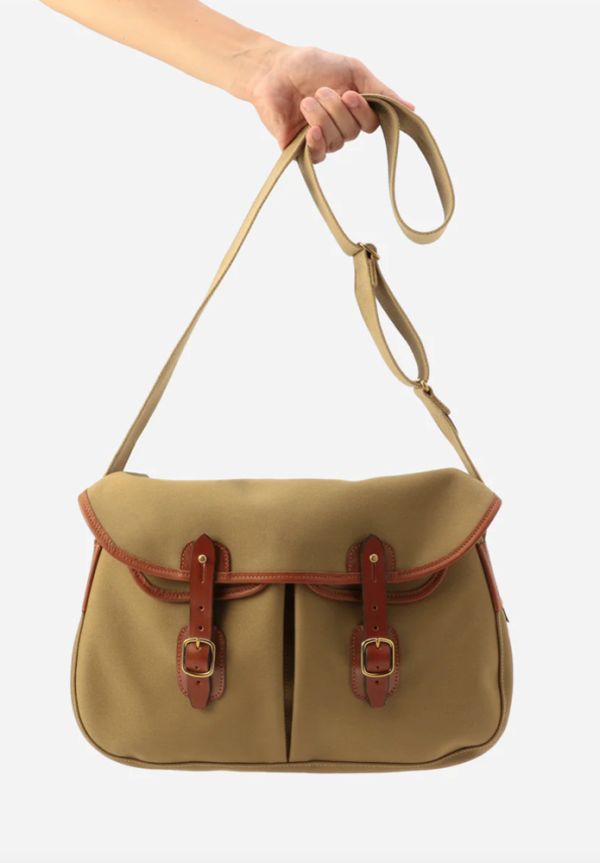 BOLSO ARIEL TROUT SMALL KHAKI TAN